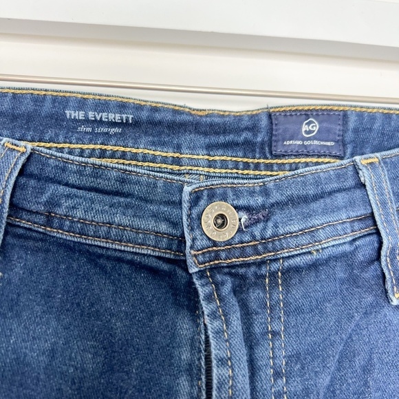 AG Adriano Goldschmied Jeans The Everett Slim Straight 34 x 32 - Picture 4 of 9